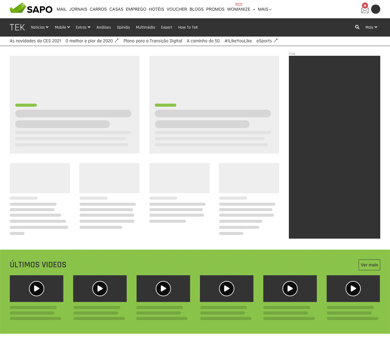 SAPO Design System & Frontend Framework